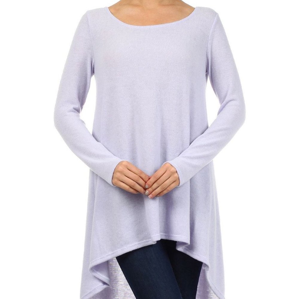 NWT FREE PEOPLE LILAC MIST TUNIC TOP